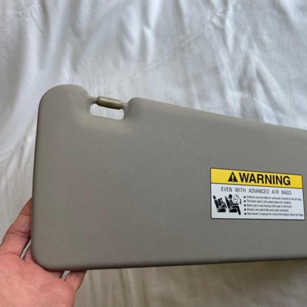 Excellent condition and/or barely used 2007 Honda Fit sun visor, passenger side